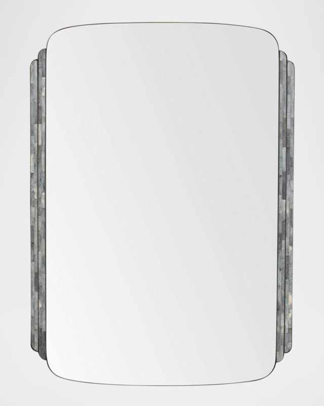 Iyla 45" Bone Wall Mirror